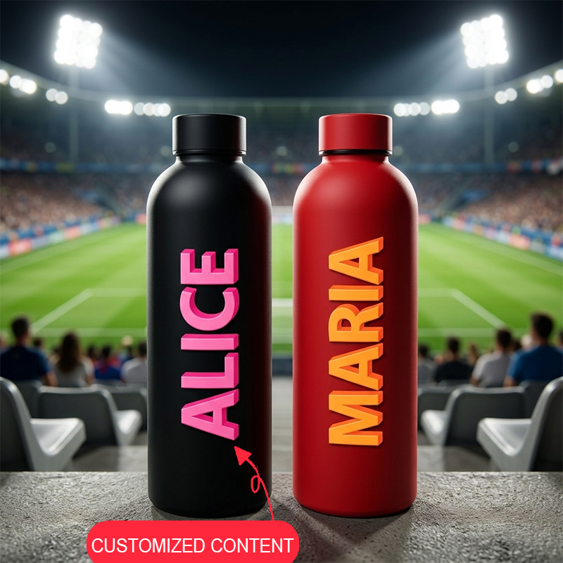 Name Sports Equipment - Personalized Name Thermos Cup, Customized Stainless