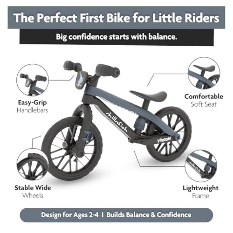 BMXie Vroom 12-inch balance bi - đánh giá và giá Balance Bike Kids