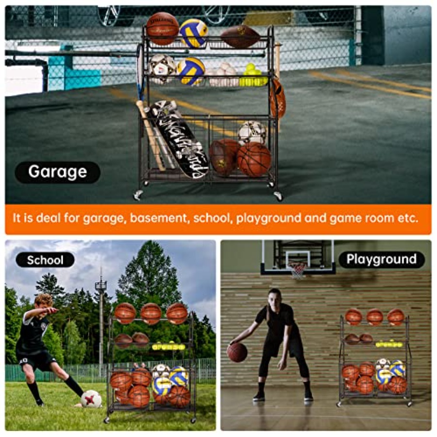 Garage Storage Rack for Sports - đánh giá và giá Sports Equipment Bat