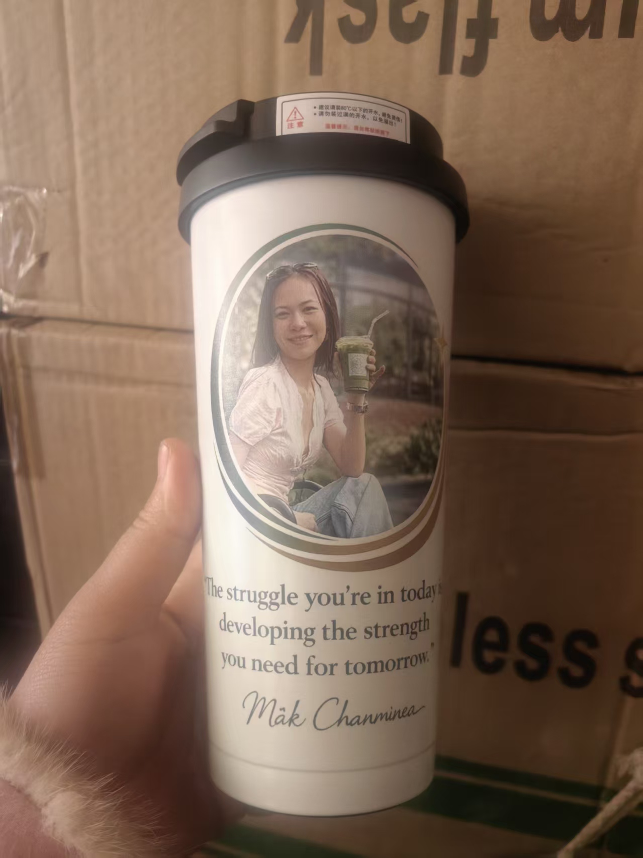 Custom Logo Name Thermos 500ML - đánh giá và giá Name Sports Equipment