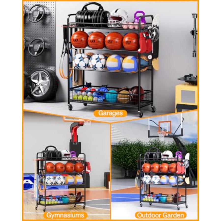 Garage Sports Equipment Organi - đánh giá và giá Sports Equipment Bat