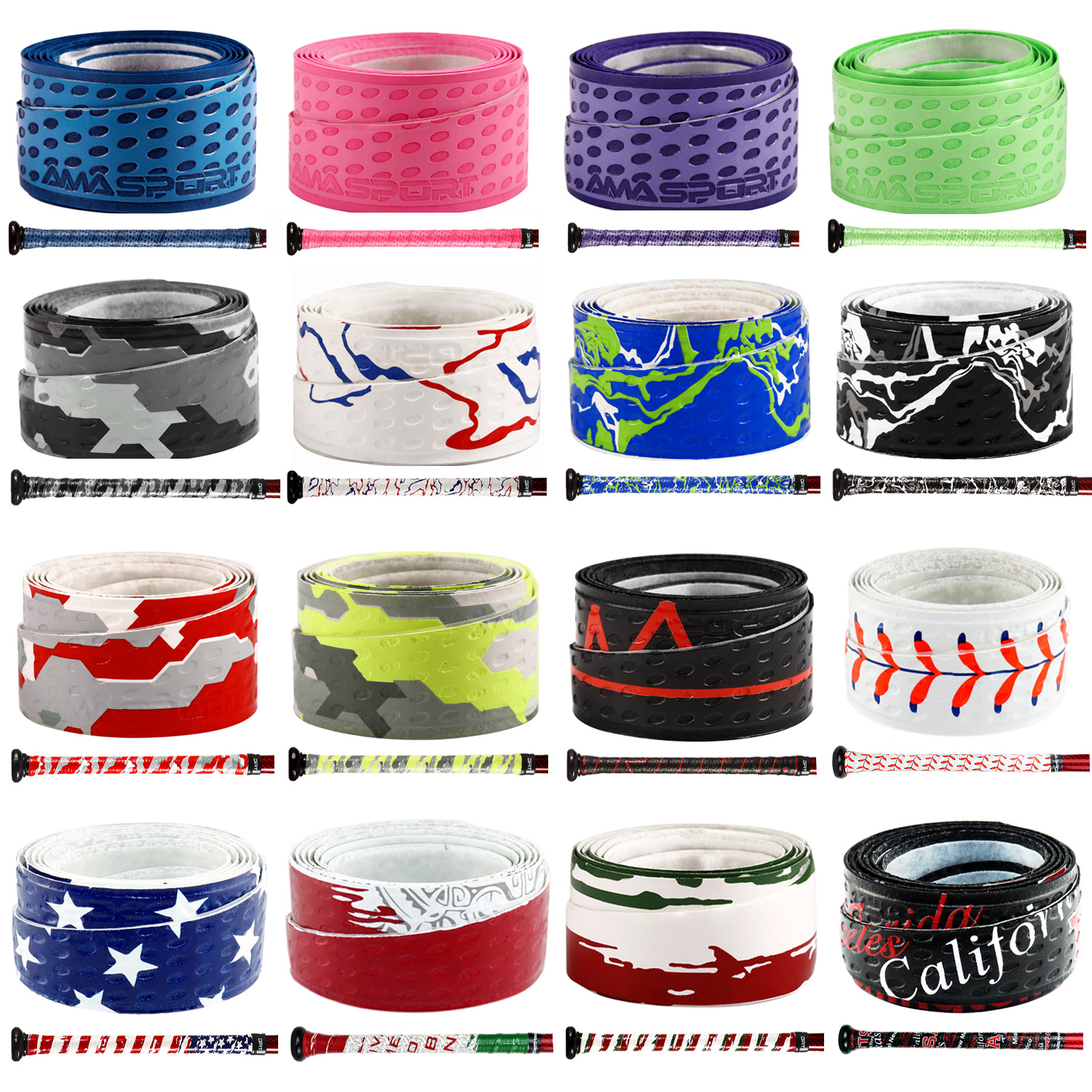 AMA SPORT Colorful Bat Grip Ta - đánh giá và giá Sports Equipment Bat