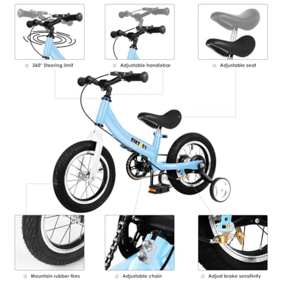 Balance Bike 2 in 1,The Dual U - đánh giá và giá Balance Bike Kids