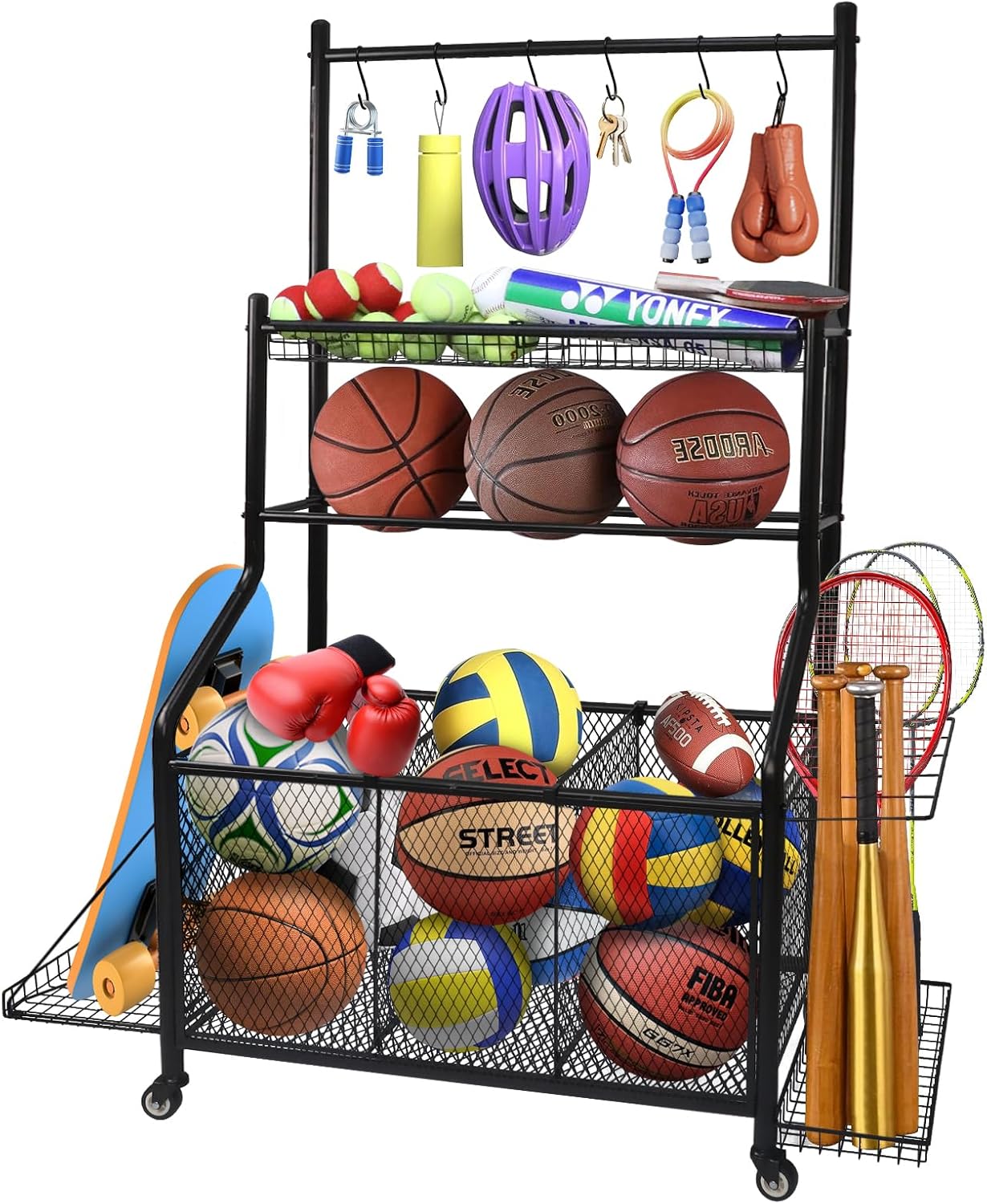Sports Equipment Organizer,Lar - đánh giá và giá Sports Equipment Bat