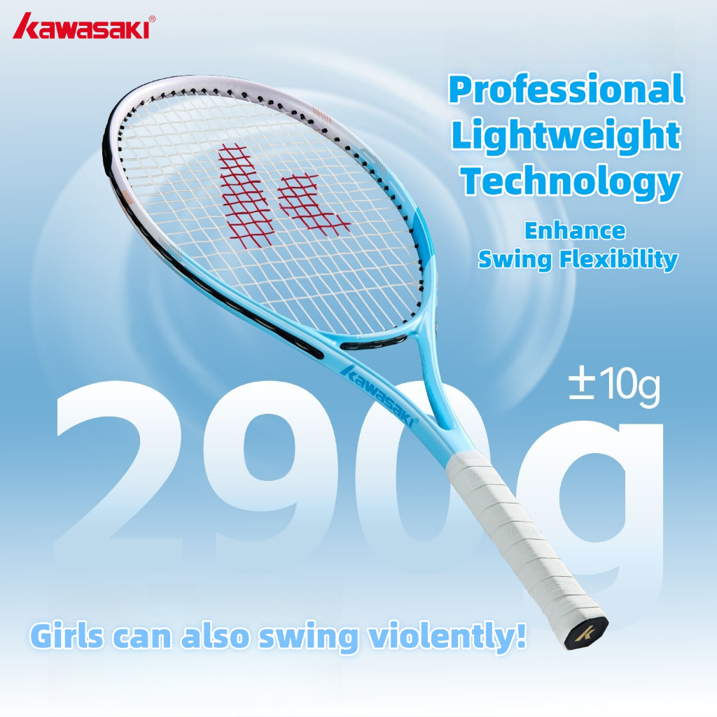 Kawasaki Light Tennis Rackets  - đánh giá và giá Badminton Racket Carbon