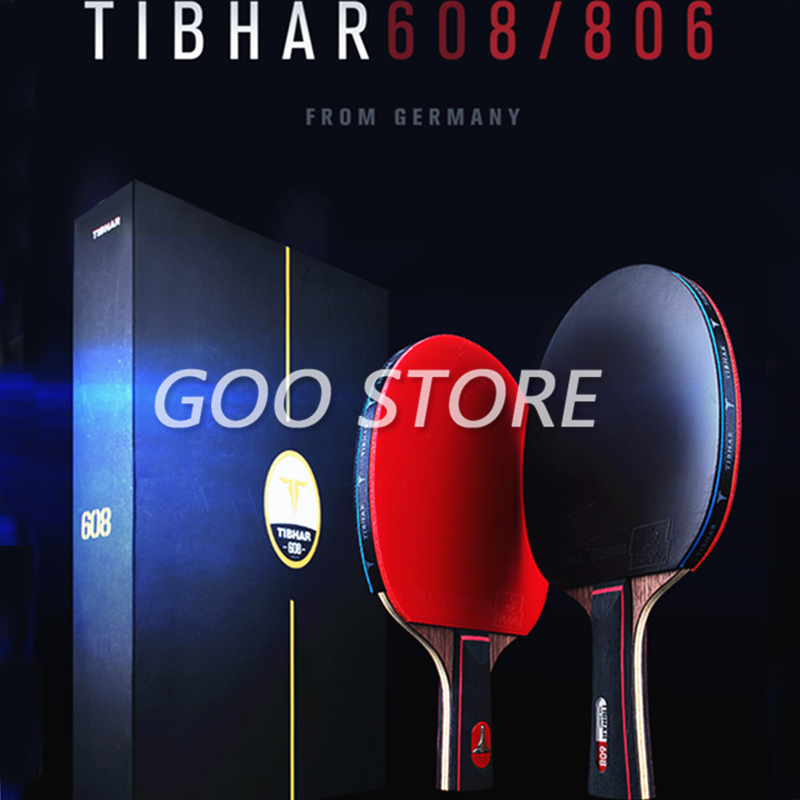 TIBHAR Table Tennis Racket 806 - đánh giá và giá Badminton Racket Carbon