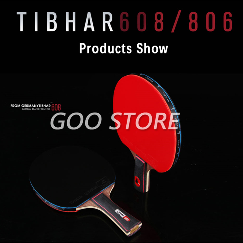 TIBHAR Table Tennis Racket 806 - đánh giá và giá Badminton Racket Carbon