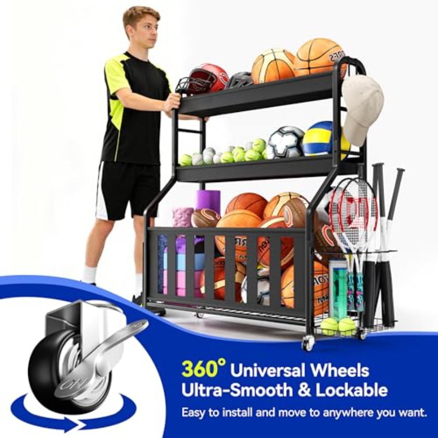 Sports Equipment Organizer Rol - đánh giá và giá Sports Equipment Bat