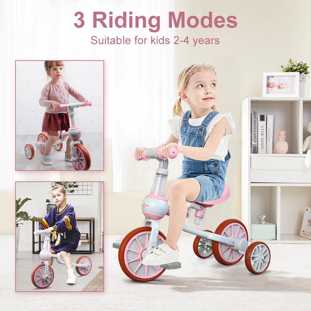 3 in 1 Toddler Bike for 2-4 Ye - đánh giá và giá Balance Bike Kids
