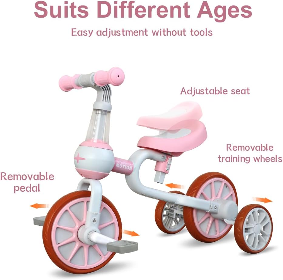 3 in 1 Toddler Bike for 2-4 Ye - đánh giá và giá Balance Bike Kids