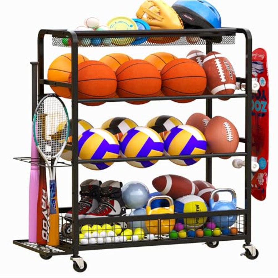 Garage Sports Equipment Organi - đánh giá và giá Sports Equipment Bat