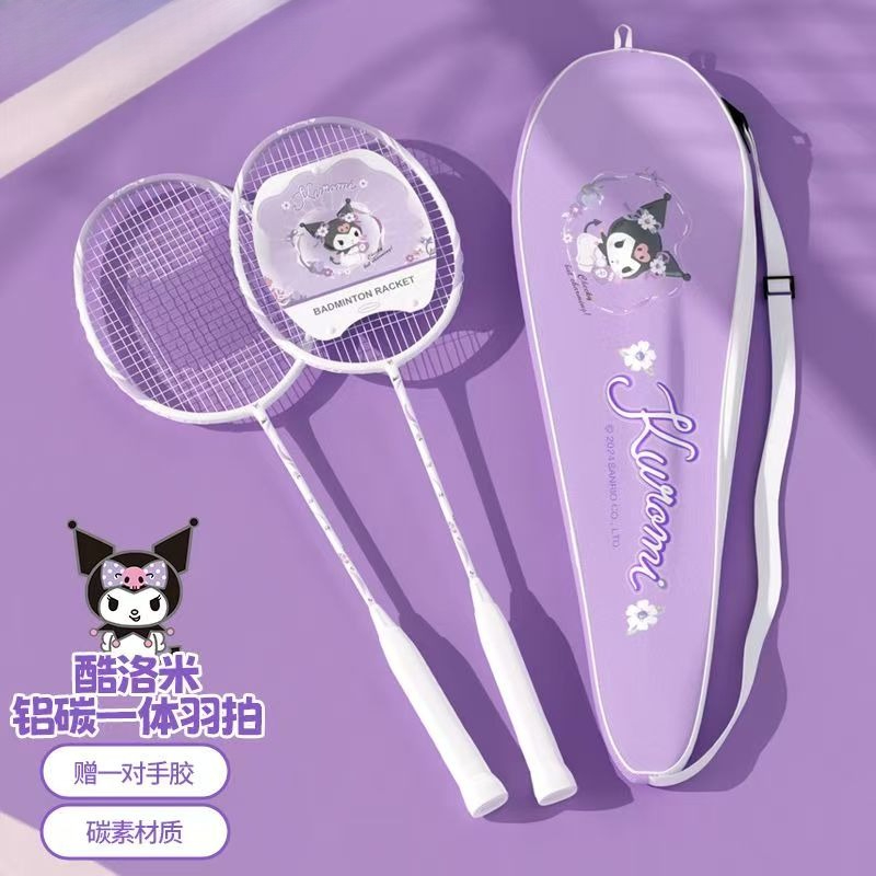 Sanrio My Melody Kuromi Cinnam - đánh giá và giá Badminton Racket Carbon