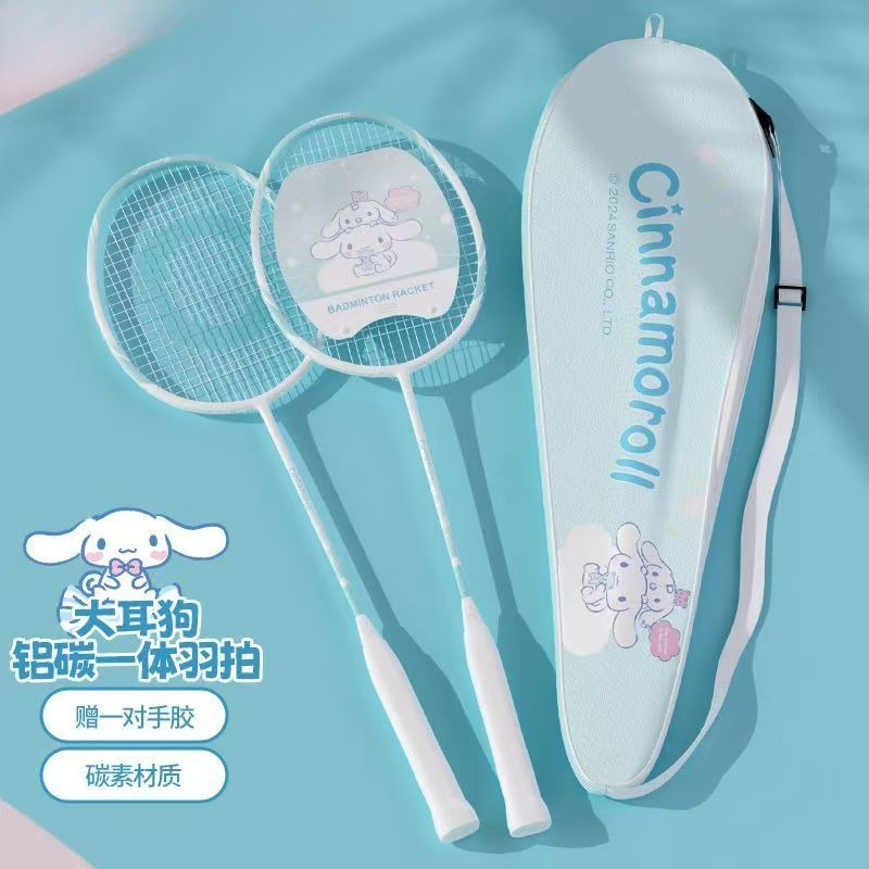 Sanrio My Melody Kuromi Cinnam - đánh giá và giá Badminton Racket Carbon